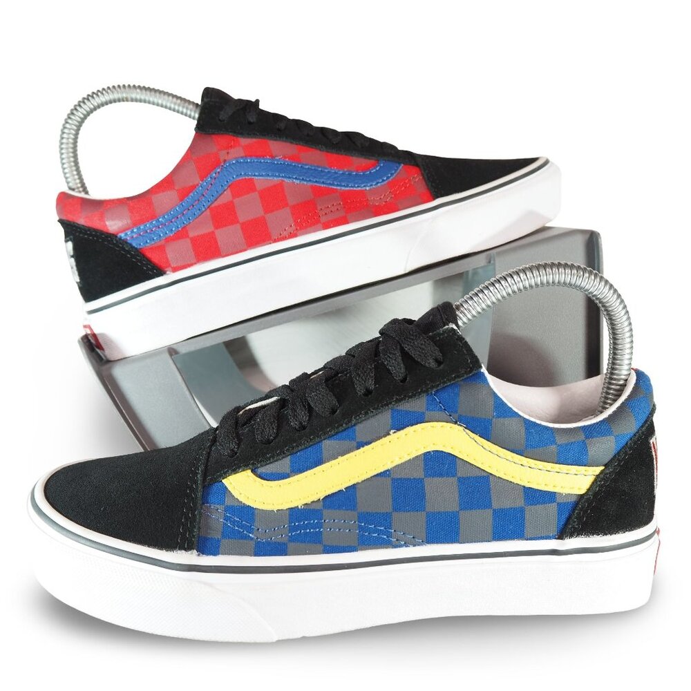 Vans Old Skool "OTW‎ Rally Checker" Skate Shoes Women's 6.5 Black / Multicolor